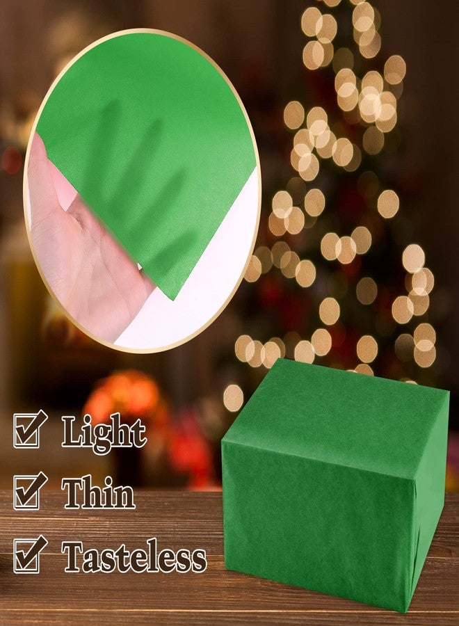 TUPARKA 60 Sheets Tissue Paper 20.4x15inch Christmas Tissue Paper Wrapping Paper Gift Paper for DIY and Craft, Gift Bags Decorations in Christmas Party（,Red,Green） - Image 3